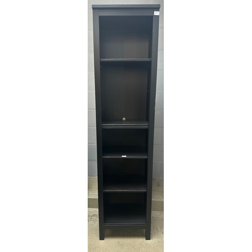 1679 - An Ikea black/brown bookcase