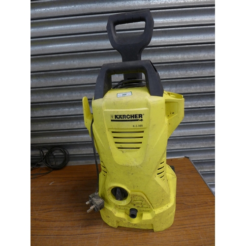 2244 - Five assorted Karcher pressure washers including K2 Compact, K2.395, K2.89 and two other K2 pressure... 