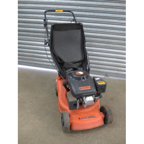 2252 - A Champion 3.5hp petrol driven lawn mower - W (collection box included)