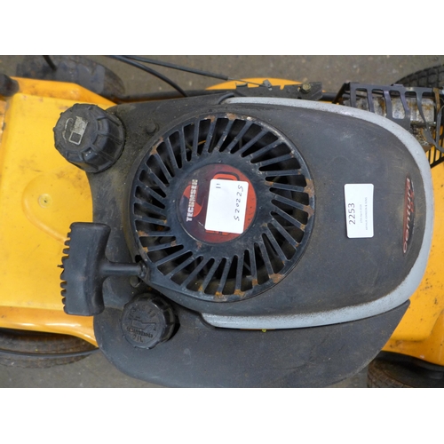 2253 - A Partner 471S petrol driven lawn mower with a Tecumseh Centura DX petrol engine