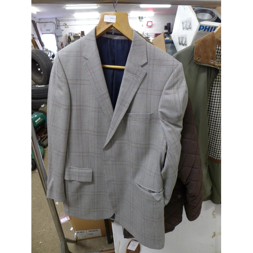 2284 - A gentleman's green Hackett coat, a gentleman's Sherwood Countrywear jacket and a Gieves & Hawkes bl... 