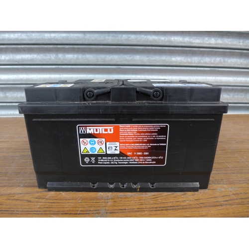 2299 - A Ford silver calcium 80 Ah 700A (SAE-EN) Mutlu automotive battery