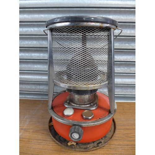 2310 - Two paraffin heaters; a Parasene Big Red and an Aladdin Series 25