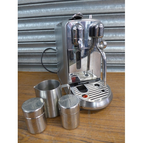 2313 - A Sage Creatista Plus (BNE800BSSUKM) Nespresso coffee machine