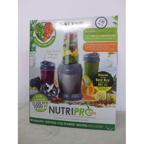 2342 - A Salter Nutripro 1000 blender in box