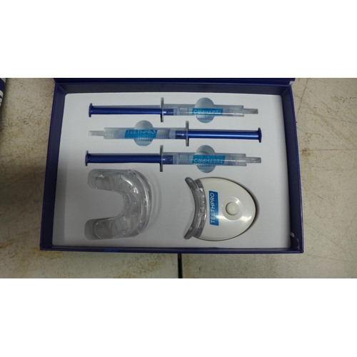 2088 - 10 Teethpro by Eclat Quick and Easy Teeth Whitening Kits - boxed, sealed and unused