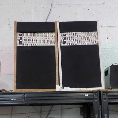 2128 - A pair of Opus amplification loudspeakers