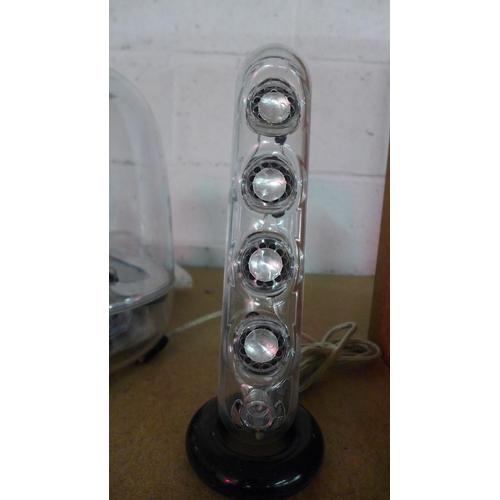 2129 - A Harman/Kardon Soundsticks 3 speaker system with 2 satellite speakers and subwoofer