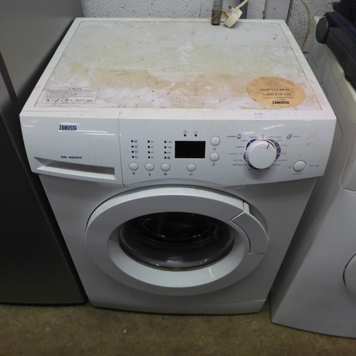 2145 - A Zanussi ZWG1140M 6kg 1400 spin washing machine