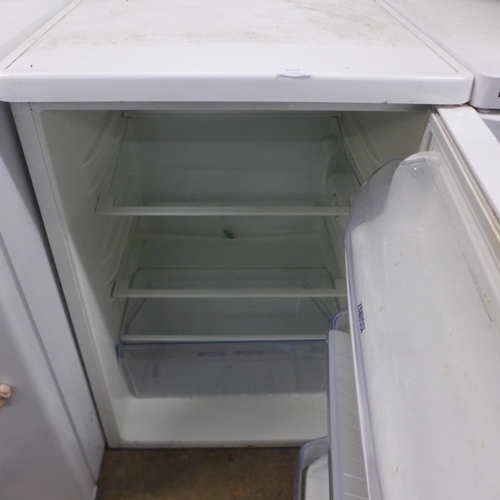 2157 - A Zanussi under counter fridge