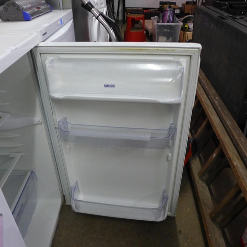 2157 - A Zanussi under counter fridge