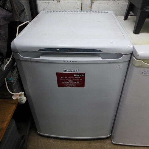 2161 - A Hotpoint future under counter freezer