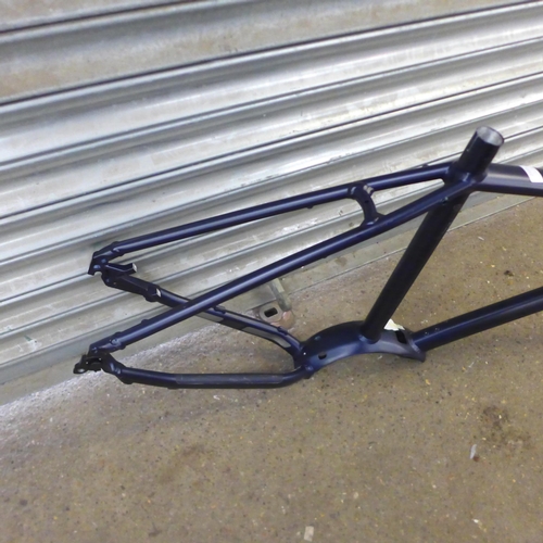 2169 - A Carrera Cross Fire electric bike frame with mid motor mount - new & unused