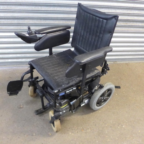 2181 - An Invacare Harrier plus electric wheelchair with boxed Invacare charger