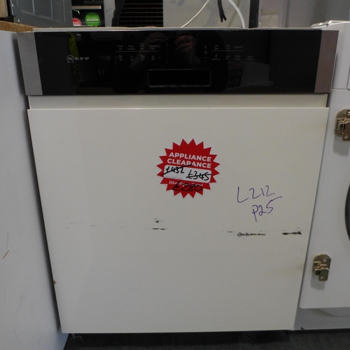 3080 - Neff  Semi-Integrated Dishwasher - Model no. S416T80S0G - H815xW598xD550  Original RRP  £600.00 inc.... 