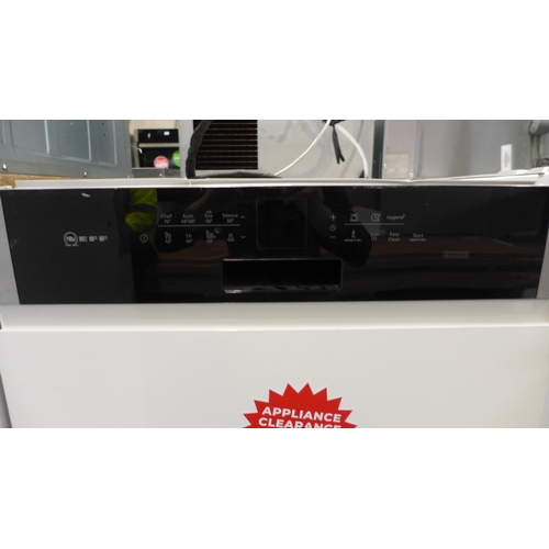 3080 - Neff  Semi-Integrated Dishwasher - Model no. S416T80S0G - H815xW598xD550  Original RRP  £600.00 inc.... 