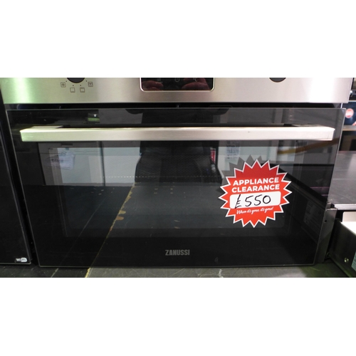 3085 - Zanussi Combi Microwave - Model no. ZVENM6X1   H455xW595xD567 (441-189)  * This lot is subject to va... 