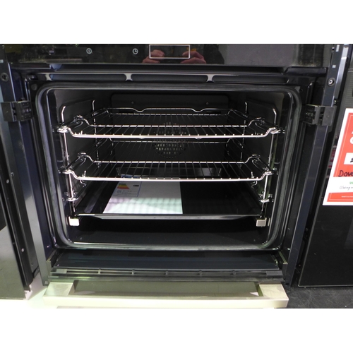 3087 - Neff  Single Multifunction VarioSteam Oven with Slide & Hide - Model no. B47VS34N0B  H595xW596xD548 ... 