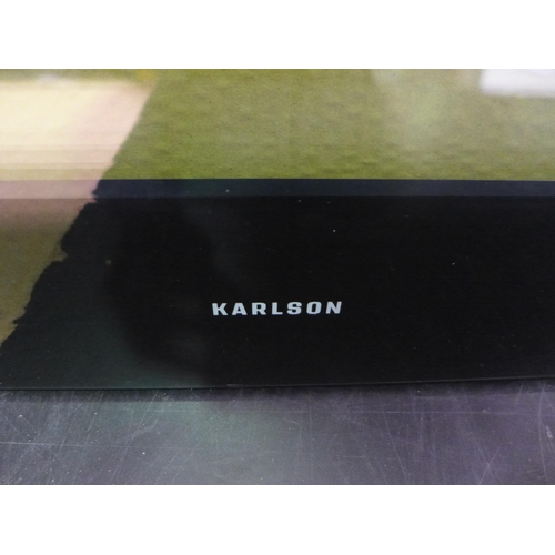 3089 - Karlson Single Pyrolytic Black Glass Oven - Model no. TFTPYOVBKD  H595xW595xD546, Original RRP  £854... 