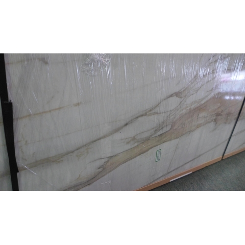 3092 - Calacatta Gold Gloss Worktop, 3000x602x22 Original RRP  £600.00 inc. vat (441-27)  * This lot is sub... 