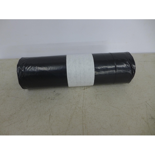 2352 - A box of 19 rolls of heavy duty black bin bags * this lot is subject to VAT