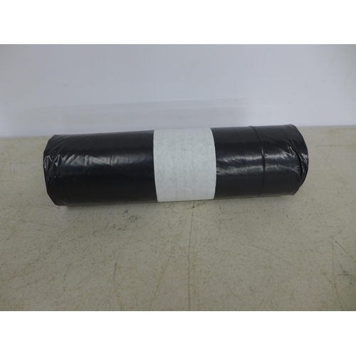 2355 - A box of 19 rolls of heavy duty black bin bags * this lot is subject to VAT