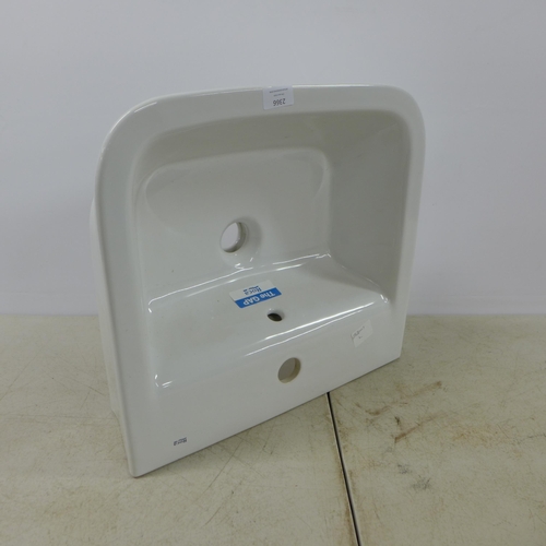 2366 - A Roca The Gap ceramic hand wash basin