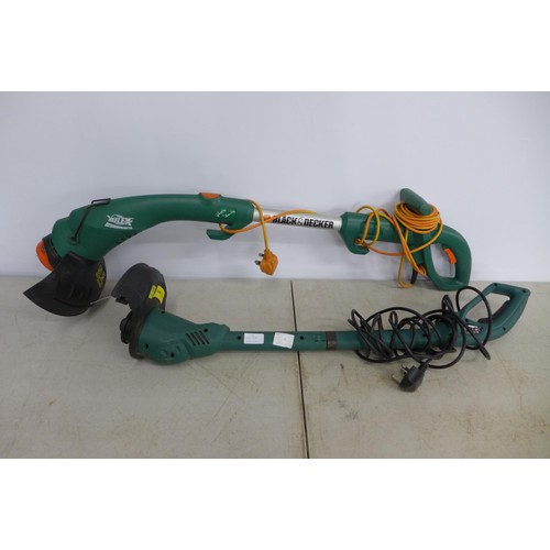 2213A - Two strimmers; a Black & Decker GL315 and a Garden strimmer (serial no. 626612)