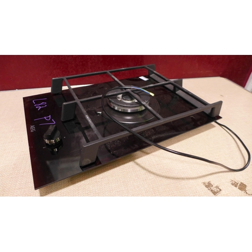 3112 - AEG Domino Gas-on-Glass Wok Hob - Model no. HC411521GB, H60xW360xD520 Original RRP  £524.17 inc. vat... 