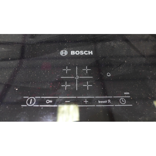 3144 - Bosch Induction 4-Zone Hob - Model no. PUE611BF1B  H51xW592xD522, Original RRP  £412.50 inc. vat (44... 