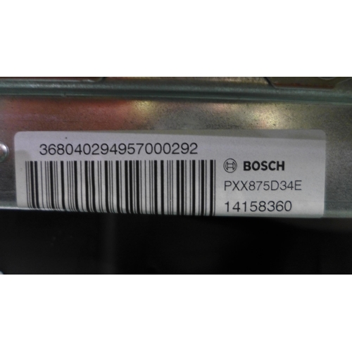 3228 - Bosch 4-Zone Induction Venting Hob - Model: PXX875D34E - Chipped Edge (441-55)  * This lot is subjec... 