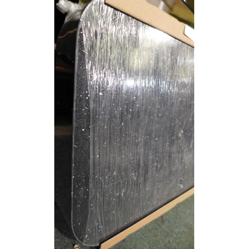 3113 - Black Sparkle Gloss Effect Breakfast Worktop (441-34)  * This lot is subject to vat