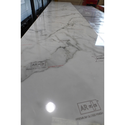 3115 - Calacatta Cloud Gloss Effect Worktop (441-13)  * This lot is subject to vat