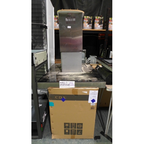 3440 - AEG Island Hood & CDA Chimney Cooker Hood (441-139, 168)  * This lot is subject to vat