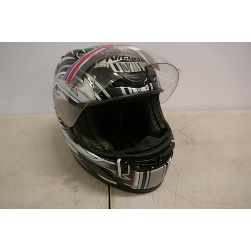 2368 - A Nitro Racing N810-X size M crash helmet