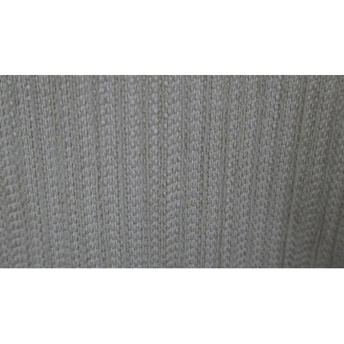 1523 - Champagne stripe upholstery fabric part roll 25.3m