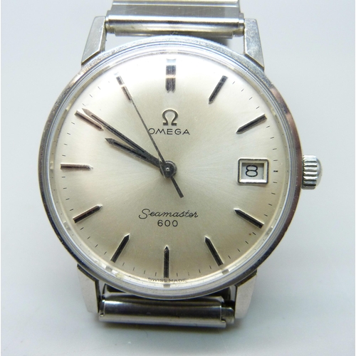 1012 - An Omega Seamaster 600 wristwatch