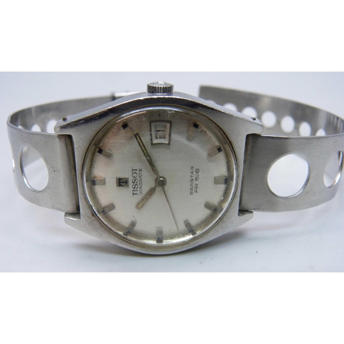 1042 - A gentleman's Tissot Visodate Seastar wristwatch