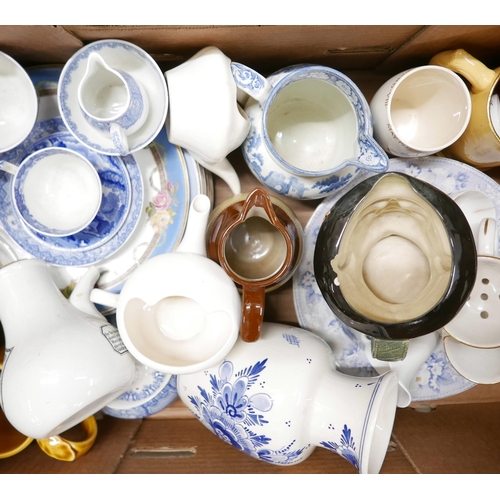 1225 - Two boxes of assorted china including Copeland Spode and Royal Doulton **PLEASE NOTE THIS LOT IS NOT... 