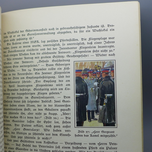 621 - A 1930s German collectors card album, from The Old Army