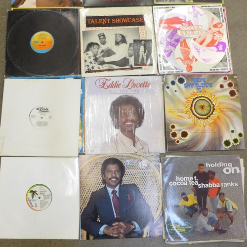 683 - Twenty reggae LP records, Derrick Morgan, Bob Marley, Lee Perry, etc.