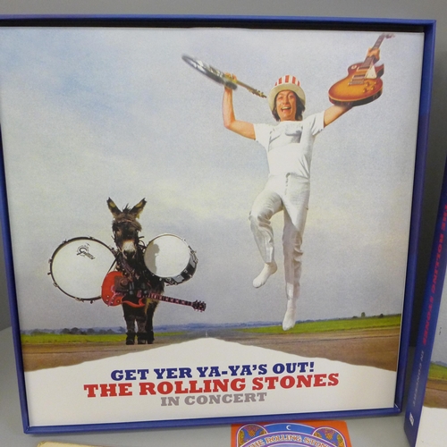 757 - The Rolling Stones In Concert box set, Get Yer Ya-Ya's Out, LP/CD/DVD