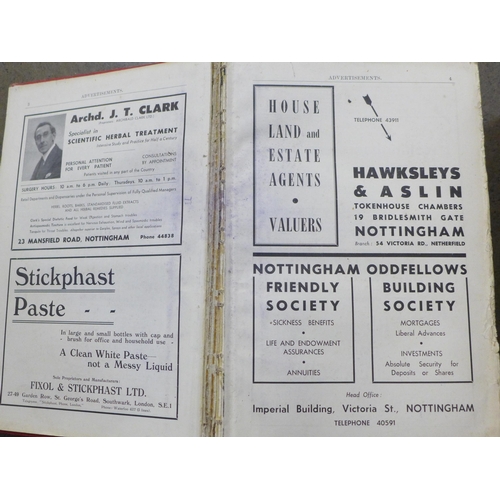 784 - Kelly's Directory of Derbyshire, Nottinghamshire, Leicestershire and Rutland, 1932 and Nottingham an... 