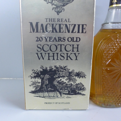 801 - The Real Mackenzie Tulachard 75cl 20 Years Old Scotch Whisky