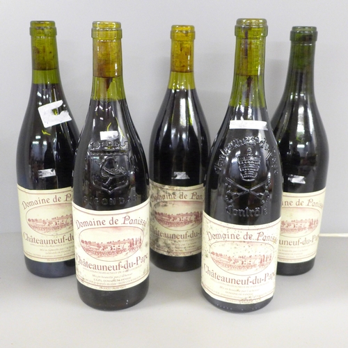 812 - Five bottles of Chateauneuf du Pape, (one Gigondas bottle)  **PLEASE NOTE THIS LOT IS NOT ELIGIBLE F... 