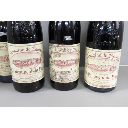 812 - Five bottles of Chateauneuf du Pape, (one Gigondas bottle)  **PLEASE NOTE THIS LOT IS NOT ELIGIBLE F... 