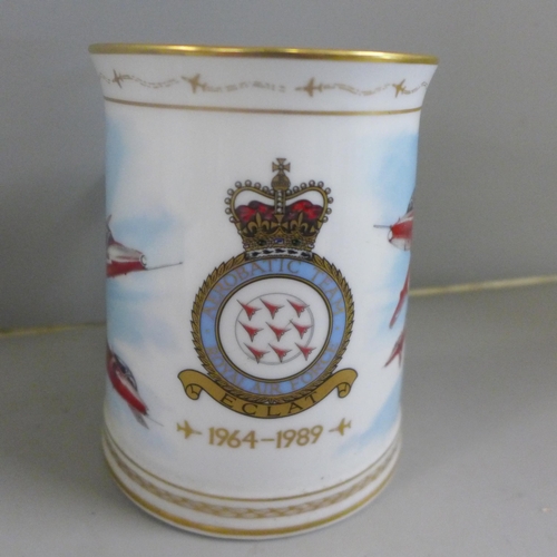 824 - Six Royal Doulton RAF commemorative tankards