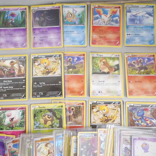 845 - Vintage Pokemon cards including fifty holographic