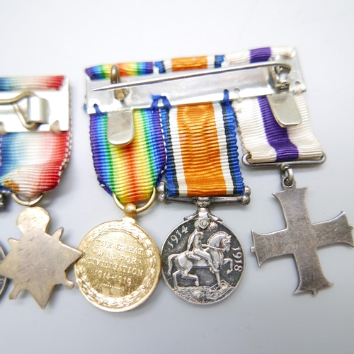 899 - Three miniature medal groups and an India miniature medal