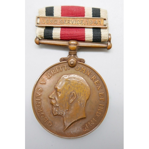 900 - A Special Constabulary Medal to Ernest West